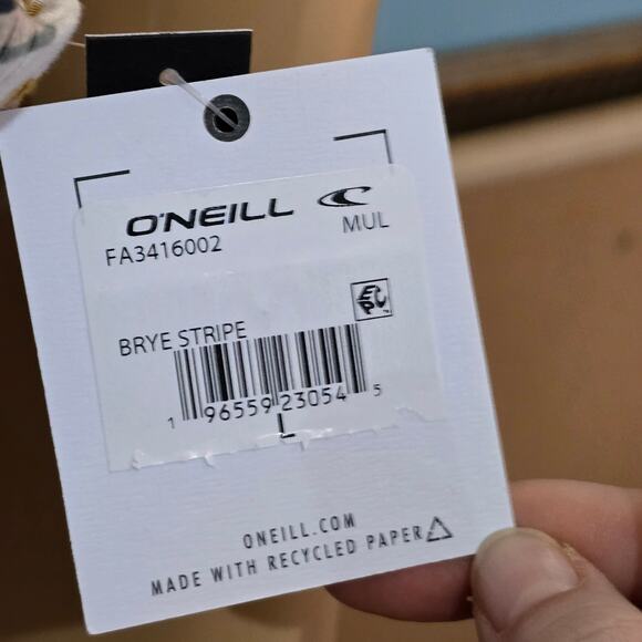 O'NEILL Brye Stripe Cut Out Dress Large NWT - Picture 2 of 4